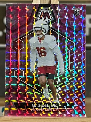 MAx Melton 2024 Mosaic PINK Prizm Parallel  RC Rookie Arizona Cardinals