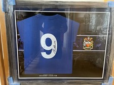 Sir Bobby Charlton Signed Manchester United Shirt
