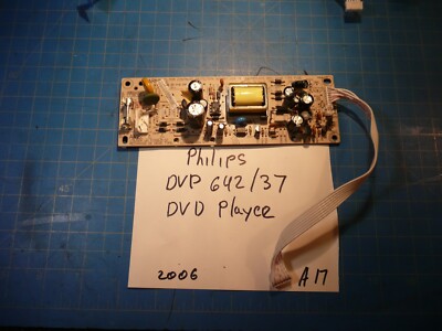 Philips DVP642/37 CD/DVD Player Replacement Power Cir Board # LCP303790-0301