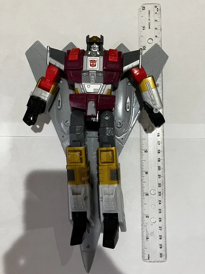 Transformers Universe Silverbolt plane 2008 Hasbro toy tested preowned - Image 2 of 4