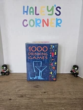 1000 Drinking Games - Fun Variety Party Games, Ages 21+ Kheper Games  New 
