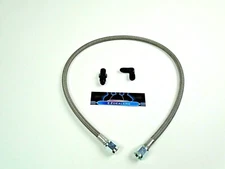 24" Turbo Oil Feed Line Kit 1/8" NPT to -4AN for Borg Warner Non EFR