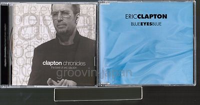 ERIC CLAPTON Chronicles JAPAN 24k GOLD CD+MAXI SET WPCR-10738~9 w