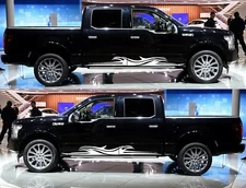 For Ford F-150 F150 Vinyl Decal Sticker Graphics Sport Body Lower Side Door x2