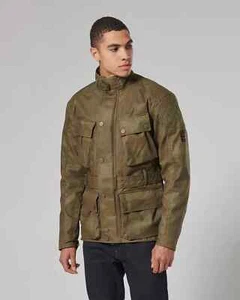 Genuine Triumph Beck Camo Waxed Textile Jacket MTHS21121