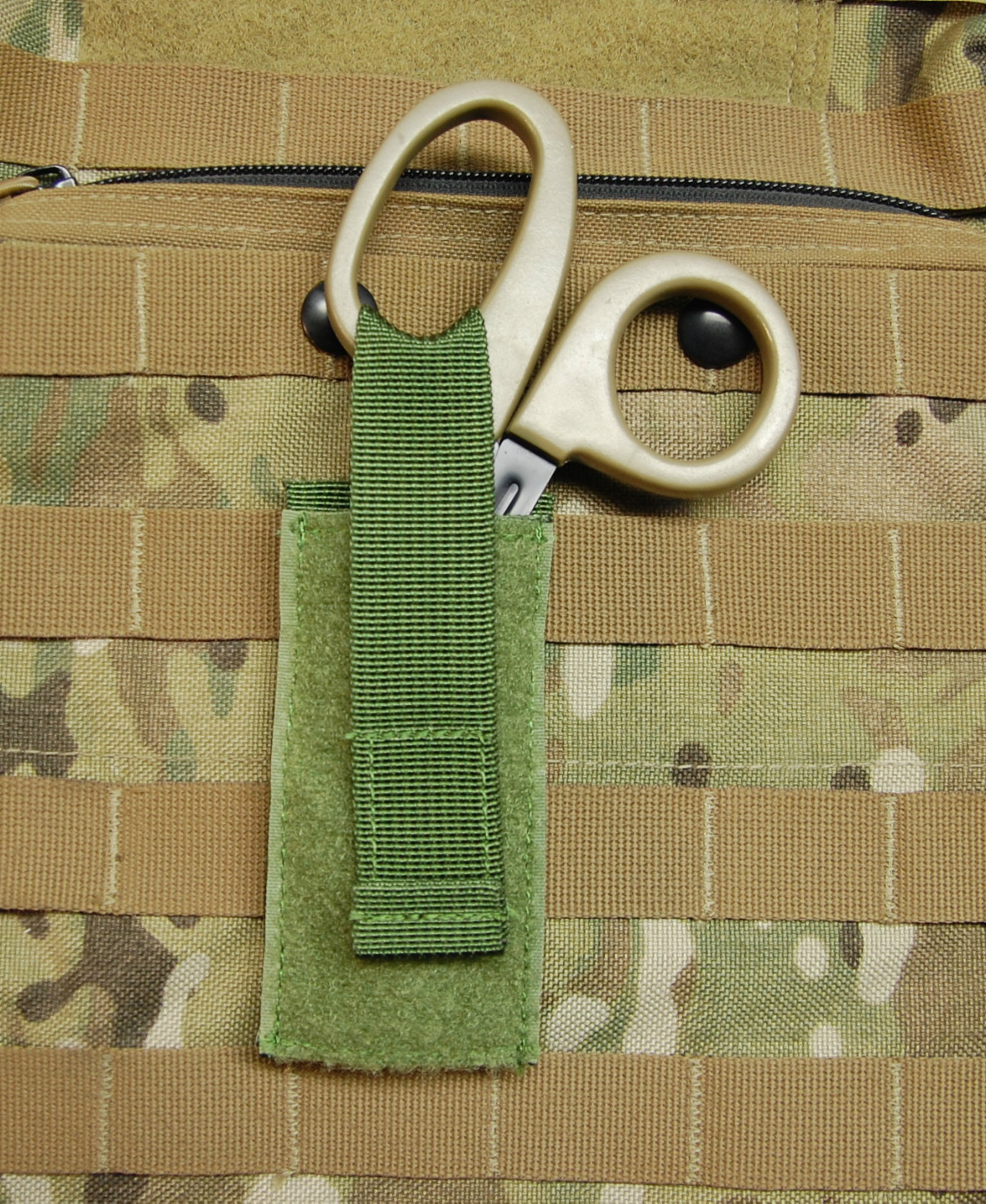 Trauma Shears Holster OD Olive MOLLE Pouch Medical EMS Para Rescue CSAR