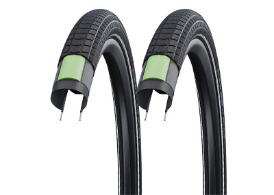 2x Schwalbe Big Ben Plus 55-584 Drahtreifen DoubleDefense 27.5x2.15 Mantel