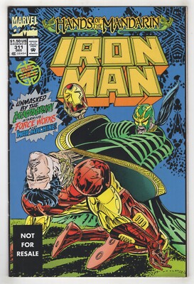 Iron Man #311 (May 2006, Marvel) [Hands of the Mandarin] Toy Biz Variant @