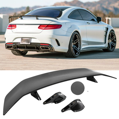 Carbon Racing Rear Trunk Spoiler GT-Style Wing For Benz C200 C180 C43 ...
