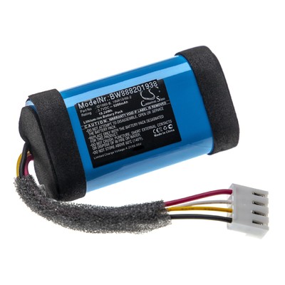 Akku für JBL Flip 5 u.a. wie ID1060-B u.a. 5200mAh für Lautsprecher Boxen Speake