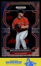 2022 Panini Prizm Draft Picks Brandon Birdsell card #PDP143 Red Raiders