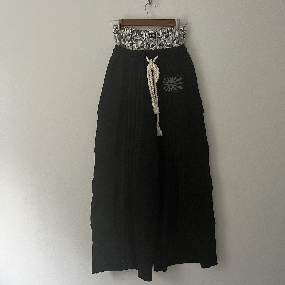 Proficide Onyx V2 Juggernaut Track Pants Black Double Waist Cargo