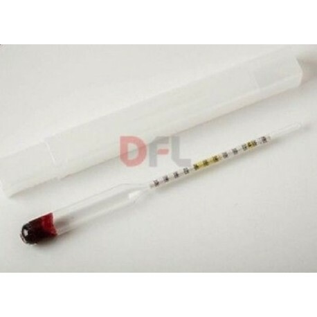 DENSIMETRO MOSTIMETRO PER KIT BIRRA E VINO CUSTODIA IN PLASTICA E ISTRUZIONI