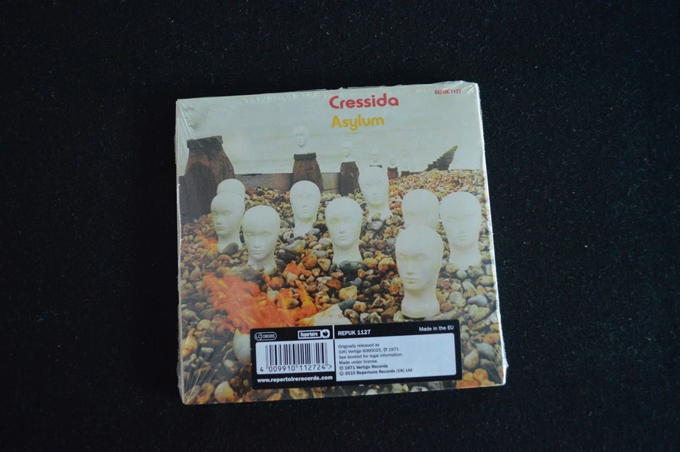  CRESSIDA ASYLUM RARE NEW SEALED GATEFOLD DIGIPAK CD! REPETOIRE RECORDS - Image 2 of 2