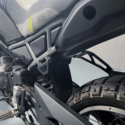 For CFMOTO 450MT 2024-2025 Rear Footpegs Blanking Plates Footrest Exhaust Holder - Picture 18 of 23