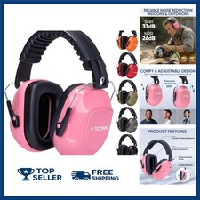 Noise Cancelling Headphones for Adults, SNR 33dB Ear Muffs for Noise Reductio...
