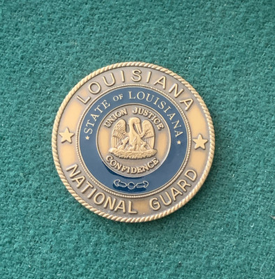 LOUISIANA NATIONAL GUARD, 2 Star Adjutant General, Challenge Coin