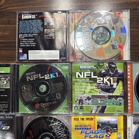 Sega Dreamcast Vintage Game Lot CIB 5 Total Games  Tested Works Auth