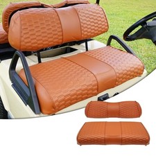 Golf Cart Seat Covers for EZGO TXT Club Car brown Fits Club Car DS Front Seat