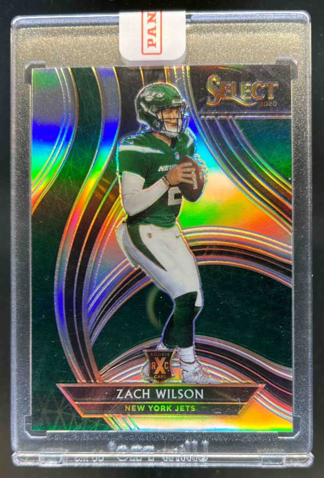 2020 Select Zach Wilson Rookie RC XRC #402 Jets