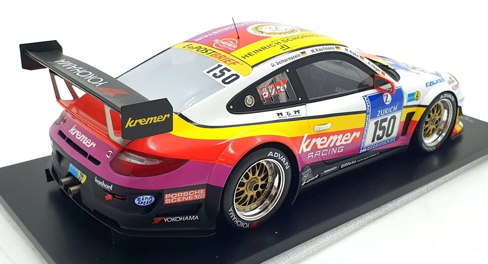 Spark 1/18 Scale 18KR01 - Porsche 997 GT3 KR #150 Nürburgring 2012 - Image 2 of 4