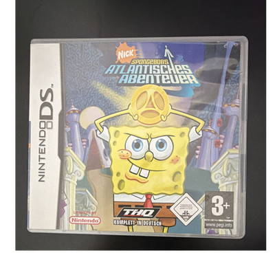 THQ Nintendo DS SpongeBobs Atlantisches Abenteuer PAL Action 2007 USK 0 MP