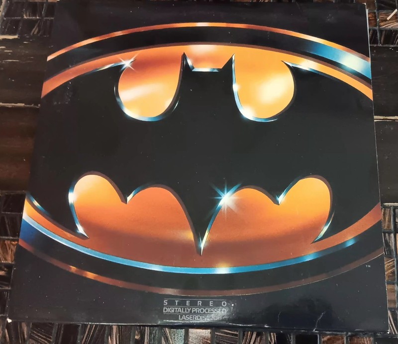 RARE BATMAN 1989 TIM BURTON MICHAEL KEATON NICHOLSON 2 Laserdisc LD WIDESCREEN