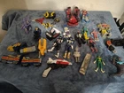 Lot Of  Vintage Action Figures  Toys  Power Ranger Transformer And Others