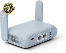 GL-MT3000 (Beryl AX) Portable Travel Router, Pocket Wi-Fi 6 Wireless 2.5G Router