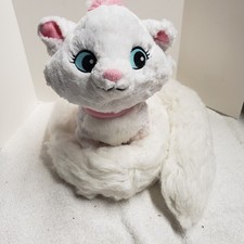Disney Parks 12 Aristocrats Marie w/ 48 Long Boa Tail Plush Stuffed Animal