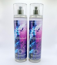 2 NEW BATH BODY WORKS SECRET WONDERLAND FRAGRANCE BODY MIST SPRAY 8 OZ RARE