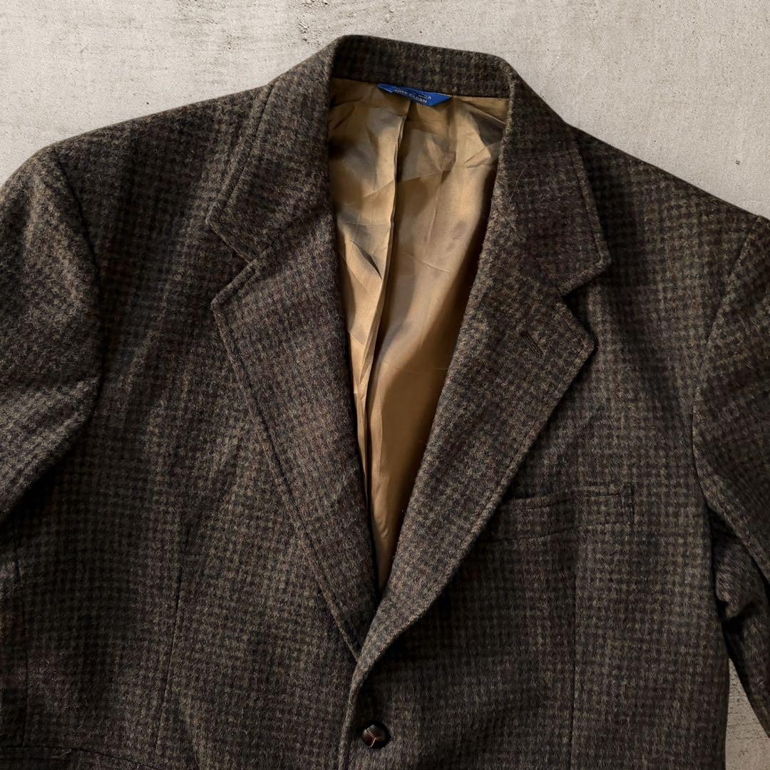 Pendleton 80s USA Check Pattern Tailored Jacket V… - image 4