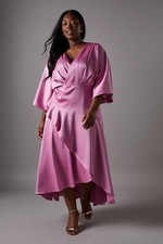 Coast Pink Midi Dress Womens Occasion Dresses