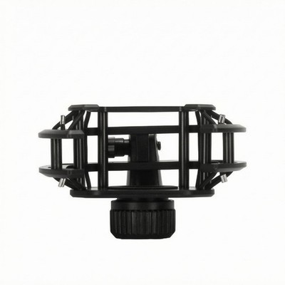 Mikrofon-Shockmount vibrationsdämpfend schwarze Mikrofonspinne leicht