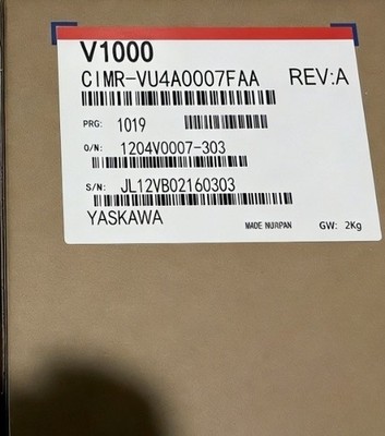 CIMR-VU4A0007FAA NEW Yaskawa CIMRVU4A0007FAA Inverter Drive