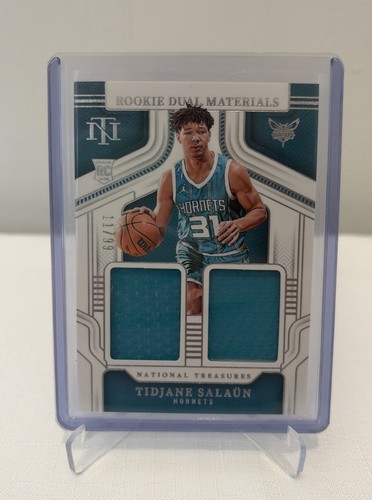 2024-25 National Treasures Rookie Dual Materials /99 Tidjane Salaun  RDM-TJD
