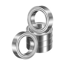 5 Pack 10 x 15 x 4mm 6700ZZ Deep Groove Ball Bearings, ABEC5