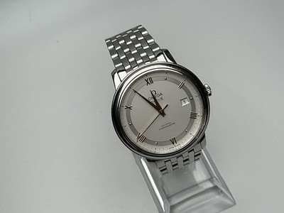 Pre Owned Omega De Ville Prestige Co-Axial 39.5mm Men's Watch Authentic No Box
