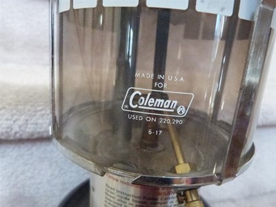 【超美品、希少】コールマン　パワーハウス290 86年8月製造　ハードケース付き VTG 1986 Coleman Lantern Special Edition Powerhouse Model 290-700