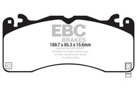 1X Ebc Brakes DP43040R Bremsbelagsatz Scheibenbremse FüR Ford Usa