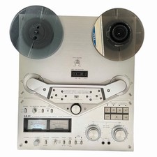 Akai GX-635D Vintage Reel to Reel Tape Deck 4-Track 3-Motor Auto Reverse Tested