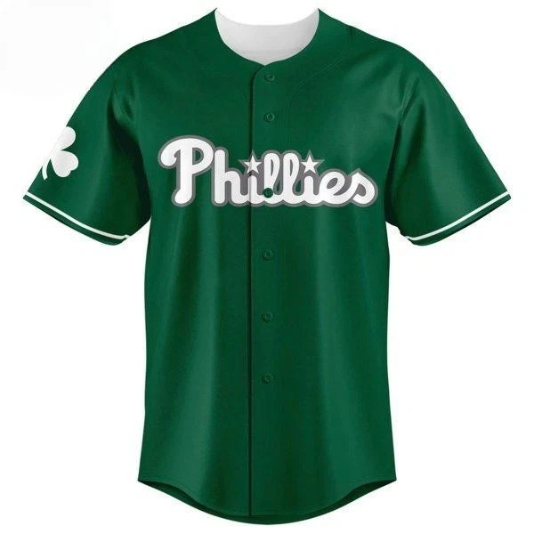 2026 St Patrick’s Day Personalized Baseball Jersey