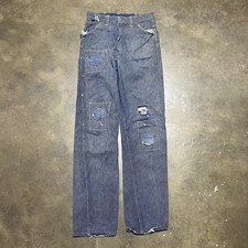 Vintage 60s Wrangler Blue Bell Dark Sanforized Jeans 26x31 1960s True Vintage