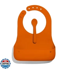 Avanchy Silicone Baby Bibs, Waterproof, Adjustable, BPA Free, Soft Unisex Set