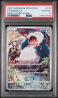 2022 POKEMON JAPANESE SWORD & SHIELD DARK PHANTASMA #077 FULL ART/SNORLAX PSA 10