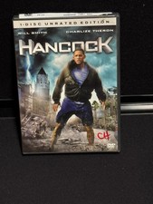 Hancock DVD Movie Unrated Edition Will Smith Charlize Theron Columbia Pictures