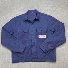 Französische Jacke Erwachsene klein blau VIN...
