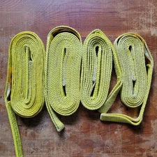 BlueWater Ropes Nylon Sling Set - 4 pieces - 18 to 20 ft