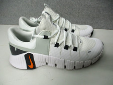 Nike Free Metcon 5 White Bright Mandarin DV3949-101 Men's Sz 12