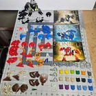 LEGO Bionicle Bohrok LOT:  two Nuhvok 8561 + Tahnok 8563 + 8562 + 8560 MASKS